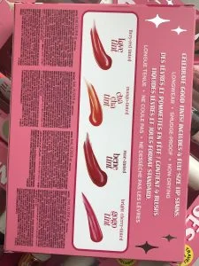 پک رژ لب مایع و رژ گونه مایع تینت بنیفیت benefit tint