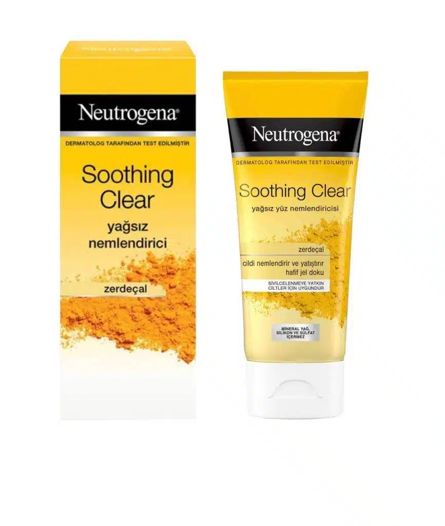 کرم آبرسان زردچوبه صورت مدل Soothing Clear