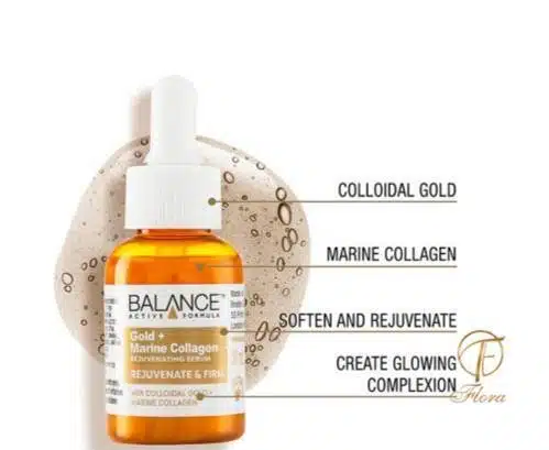 مشخصات سرم جوانساز پوست Gold Marine Collagen بالانس