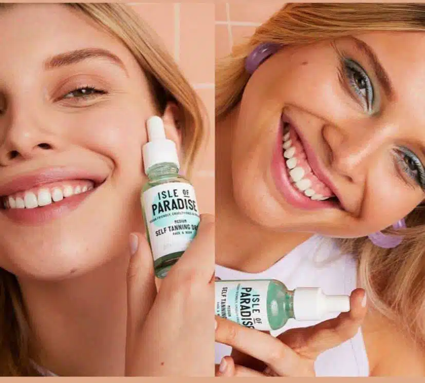 قطره های برنزه کننده ایزله آف پارادایس مدل Medium Self-Tanning