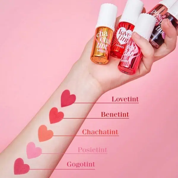 رژگونه و رژلب مایع بنفیت benefit GoGo Tint