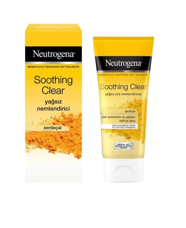 کرم آبرسان زردچوبه صورت نوتروژنا Soothing Clear - تصویر 1