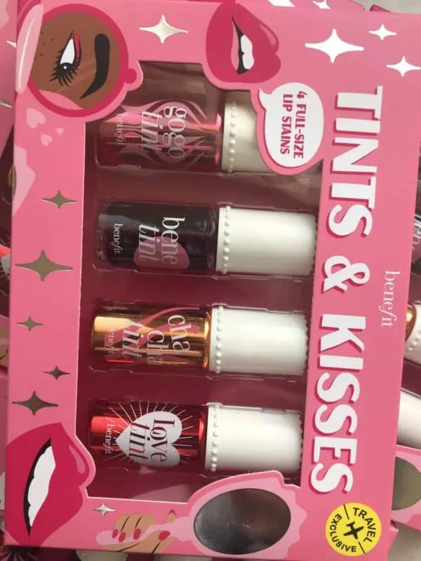 پک رژ لب مایع و رژ گونه مایع تینت بنیفیت benefit tint