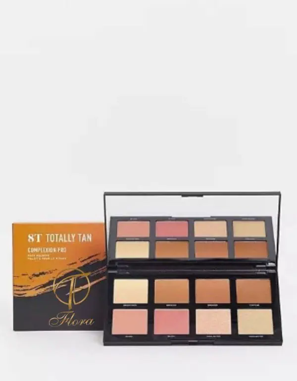پالت چند منظوره مورفی 8 رنگ morphe 8t totally tan face palette