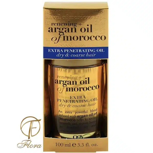 روغن آرگان مراکشی مناسب موهای خشک و ضخیم Ogx Extra
