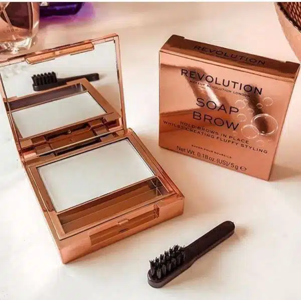 ست صابون و براش ابرو‌ رولوشن Revolution Soap styler - تصویر 1