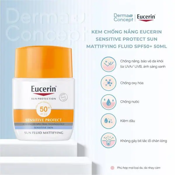 ضد آفتاب مات کننده اوسرین Eucerin