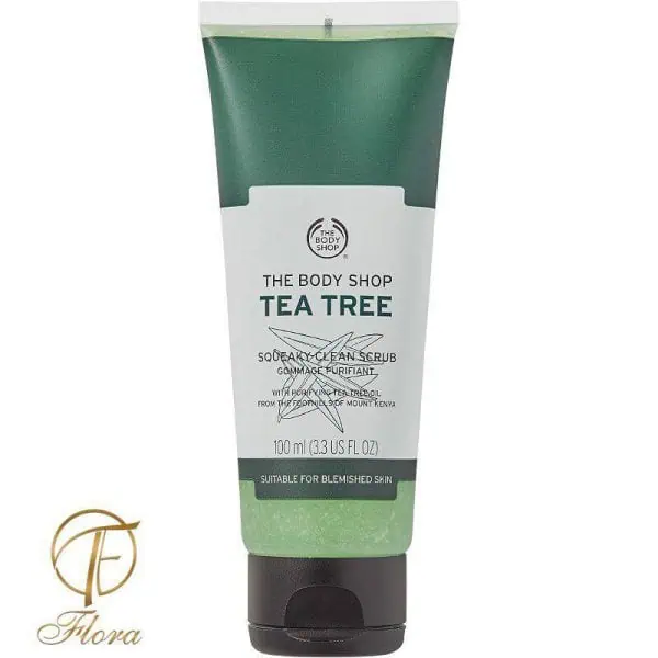 اسکراب صورت بادی شاپ Tea Tree Squeaky-Clean Scrub - تصویر 1