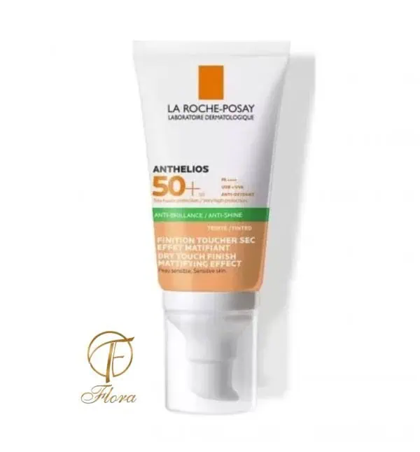 ضد آفتاب رنگی پوستهای مستعد جوش لاروش پوزای Anti shine anthelios XL
