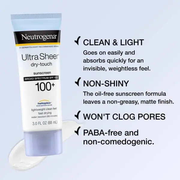 ضد آفتاب نیتروژنا Ultra Sheer SPF100 - تصویر 2