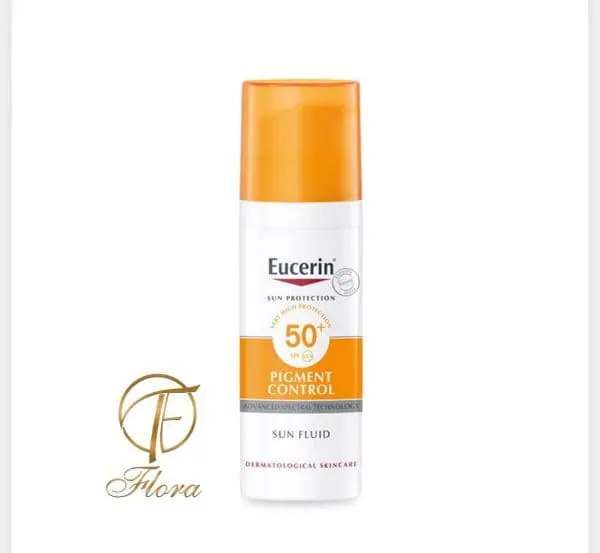 فلوئید ضد آفتاب و ضد لک اوسرین Eucerin SPF50 ۵0mill - تصویر 1