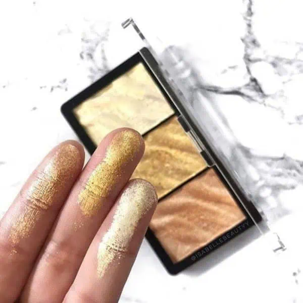 پالت هایلایتر رولوشن پرو سوپریم گلد Revolution pro highlighter gold - تصویر 2