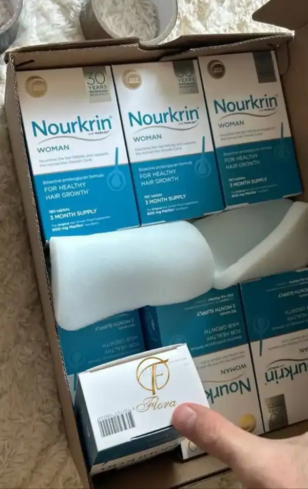 نورکرین بانوان با فرمول اختصاصی Marilex برای تقویت فولیکول‌های مو و افزایش ضخامت تارهای مو در زنانی که دچار ریزش مو هستند.