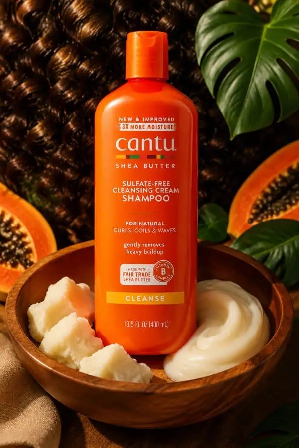 شامپو شی باتر کنتو (کانتو) cantu Cleansing Cream Shampoo
